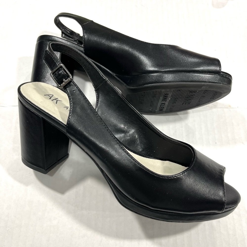 ANNE KLEIN I FLEX MAKALA HEELED SLING BACK NEW NO TAG
